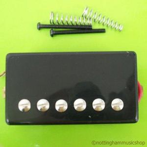 HUMBUCKER ELECTRIC GUITAR PICKUP BLACK COVERED